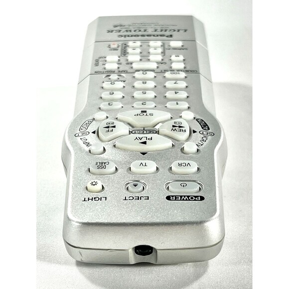 Panasonic Light Tower Remote Control Universal VCR TV CABLE DSS LSSQ0386 Tested - Picture 4 of 9